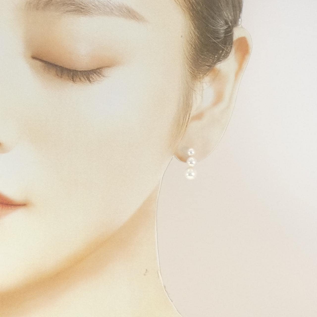 K18YG アコヤパール ピアス