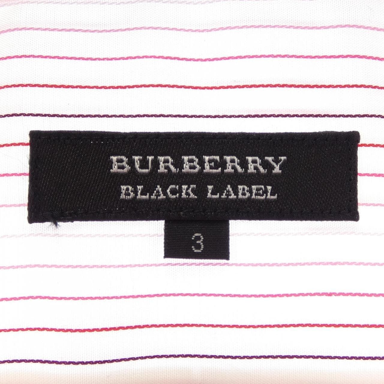 バーバリーブラックレーベル BURBERRY BLACK LABEL S／Sシャツ