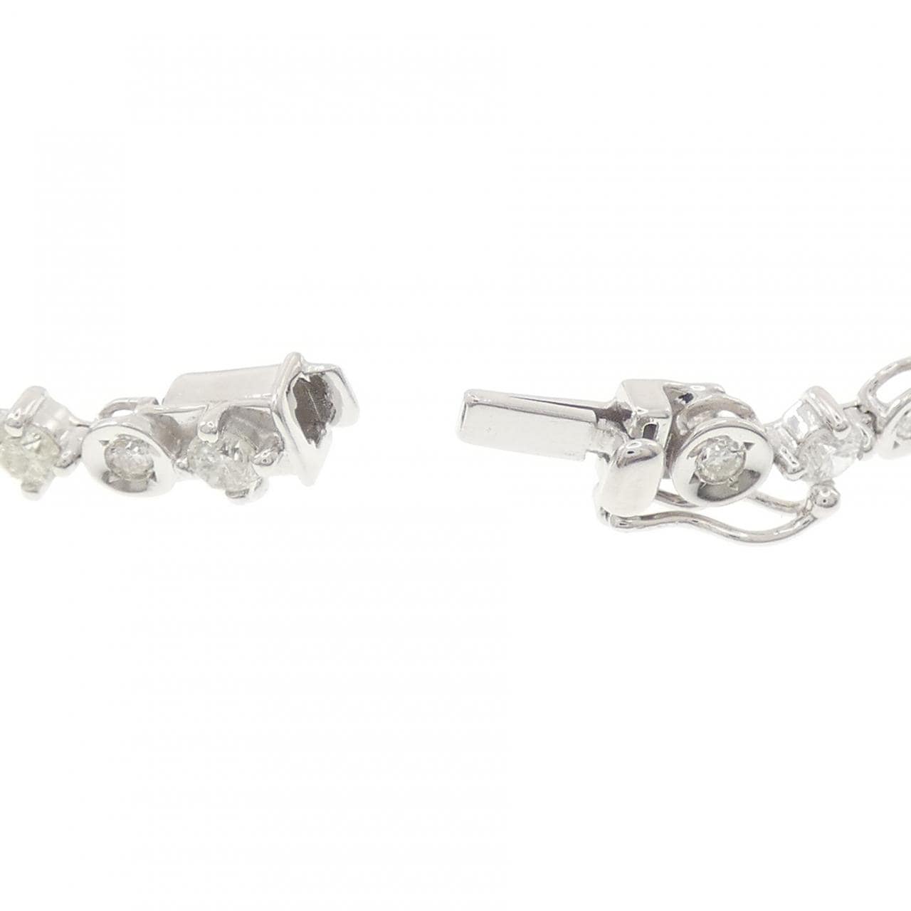 K18WG ダイヤモンド ブレスレット 2.00CT