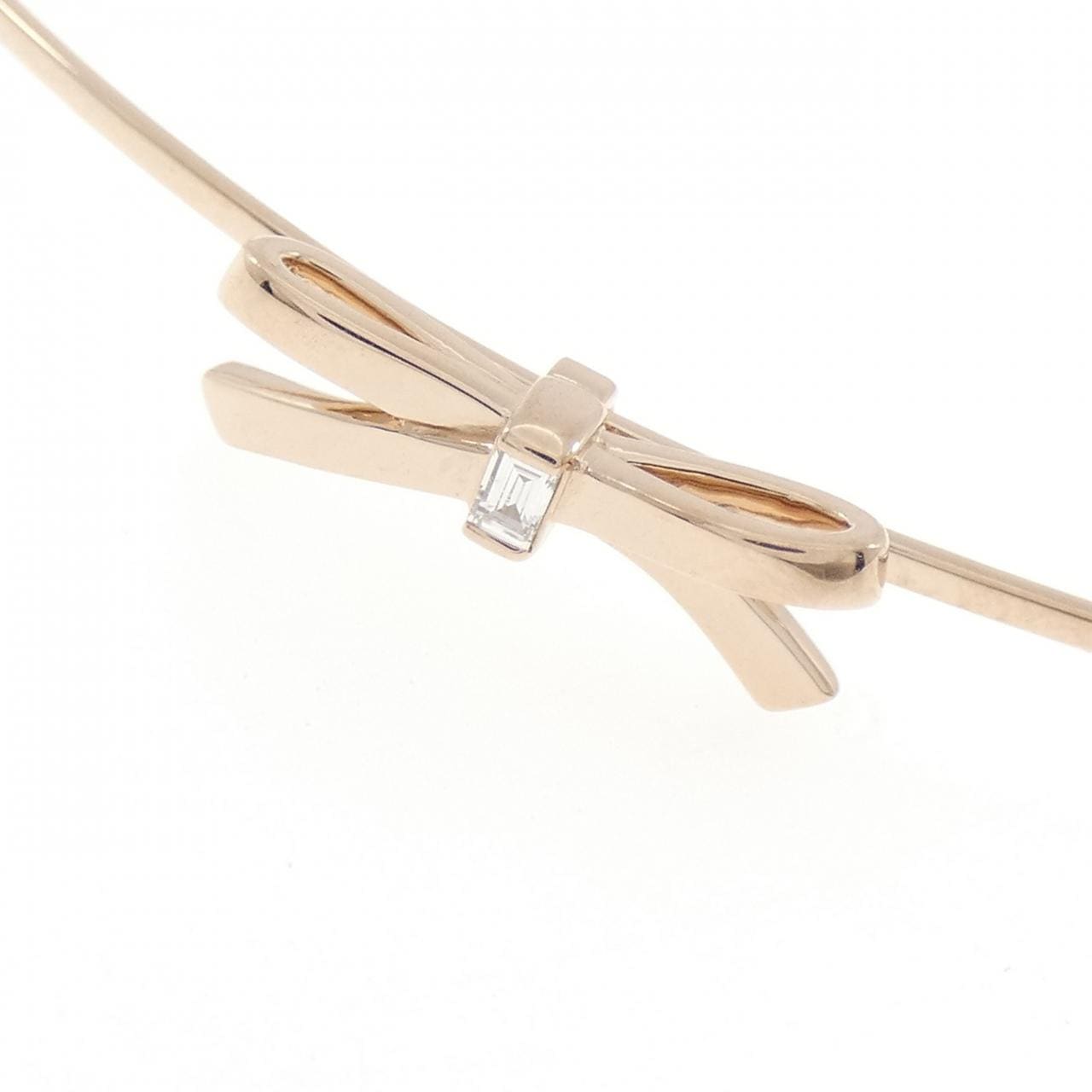 アーカー プチリュバンローズ ネックレス 0.03CT