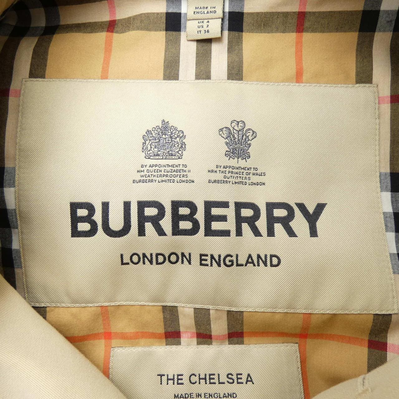 バーバリー BURBERRY 8027998 トレンチコート