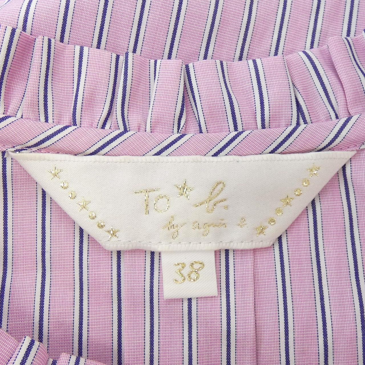 トゥービー To b シャツ