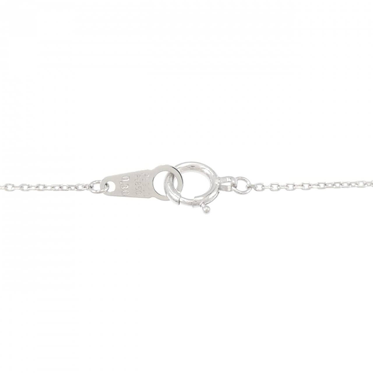ヴァンドーム クロス ダイヤモンド ネックレス 0.30CT