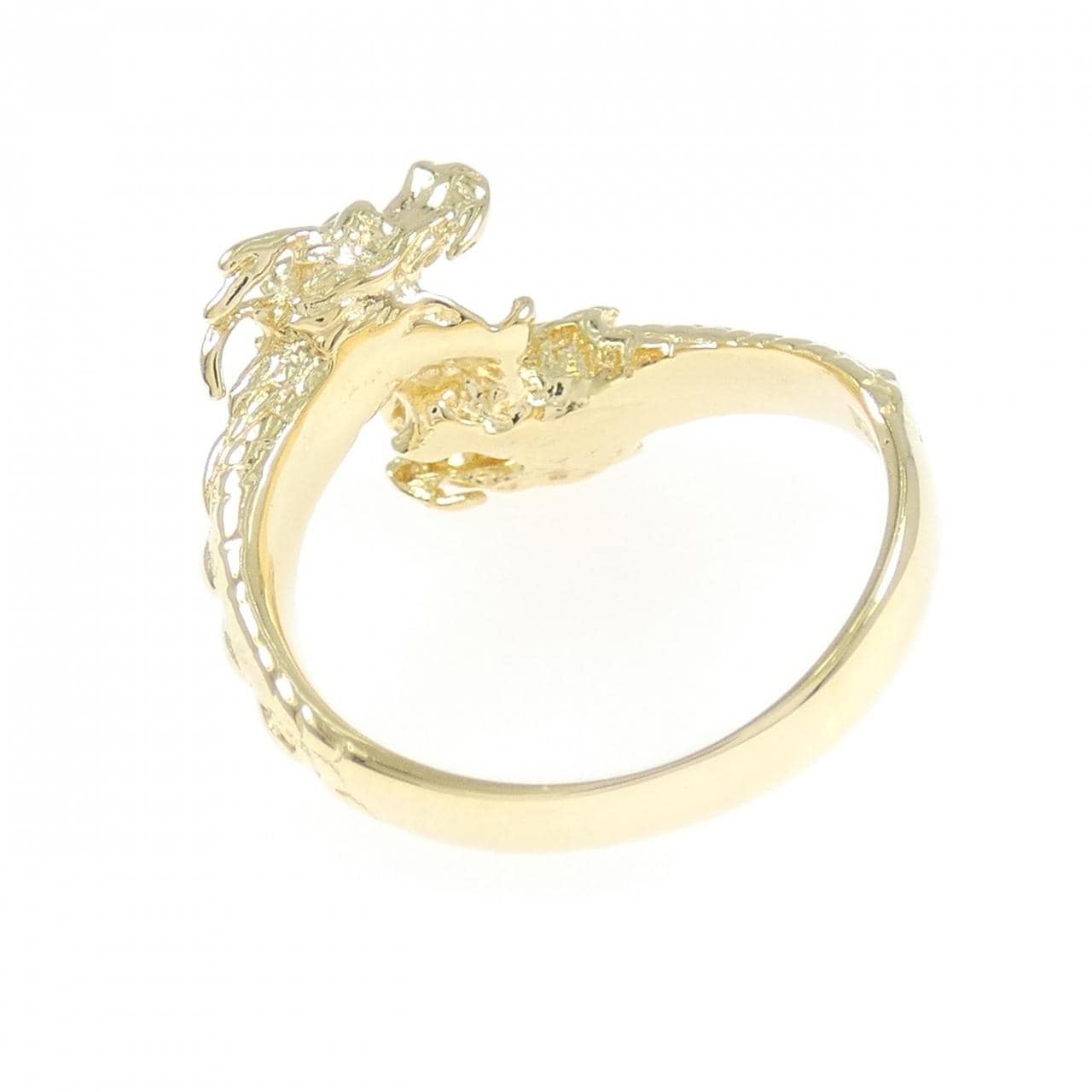 K18YG ドラゴン リング