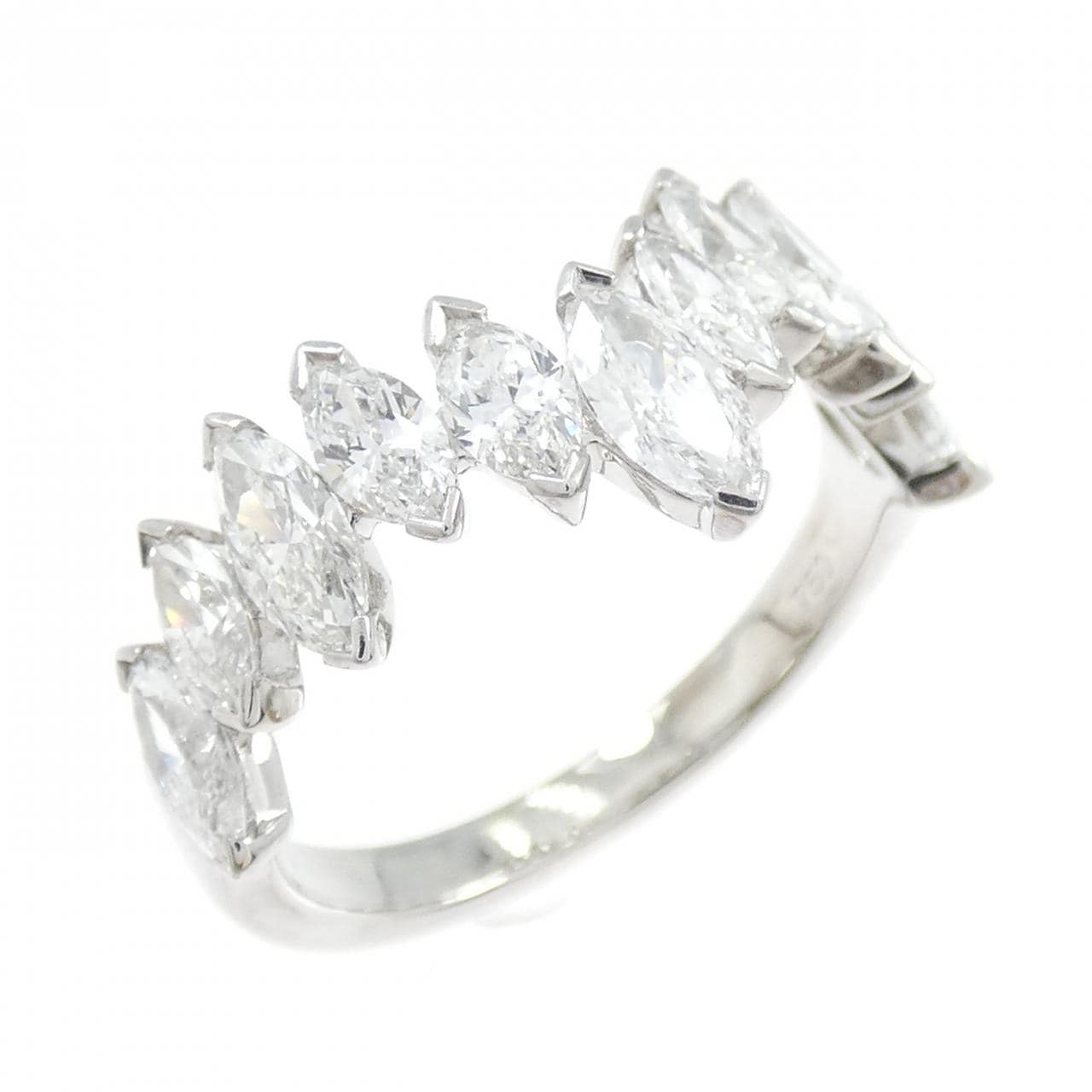 750WG ダイヤモンド リング 1.70CT