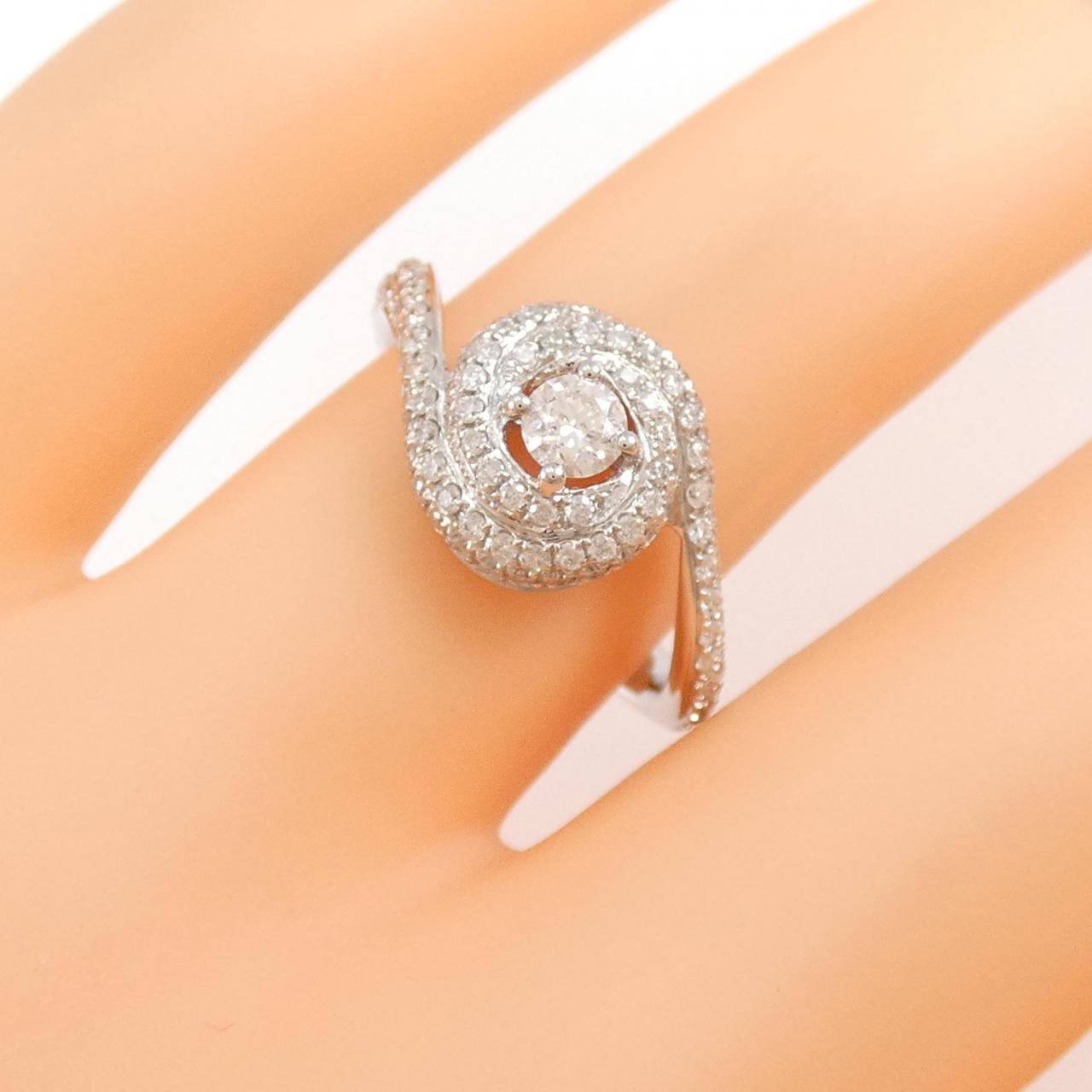 コメ兵｜K18WG ダイヤモンド リング 0.65CT｜ジュエリー｜リング