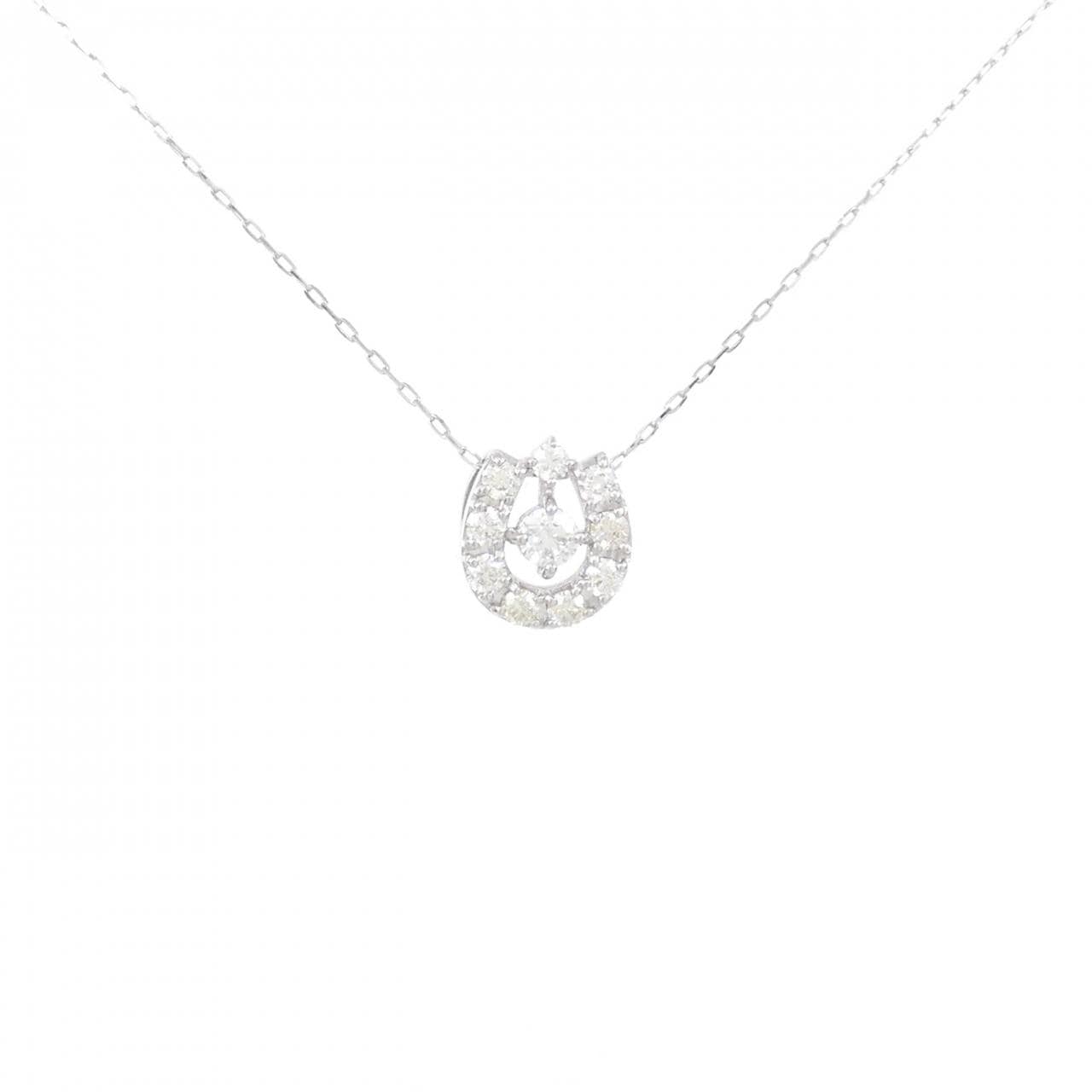 [BRAND NEW] PT Diamond Necklace 0.25CT