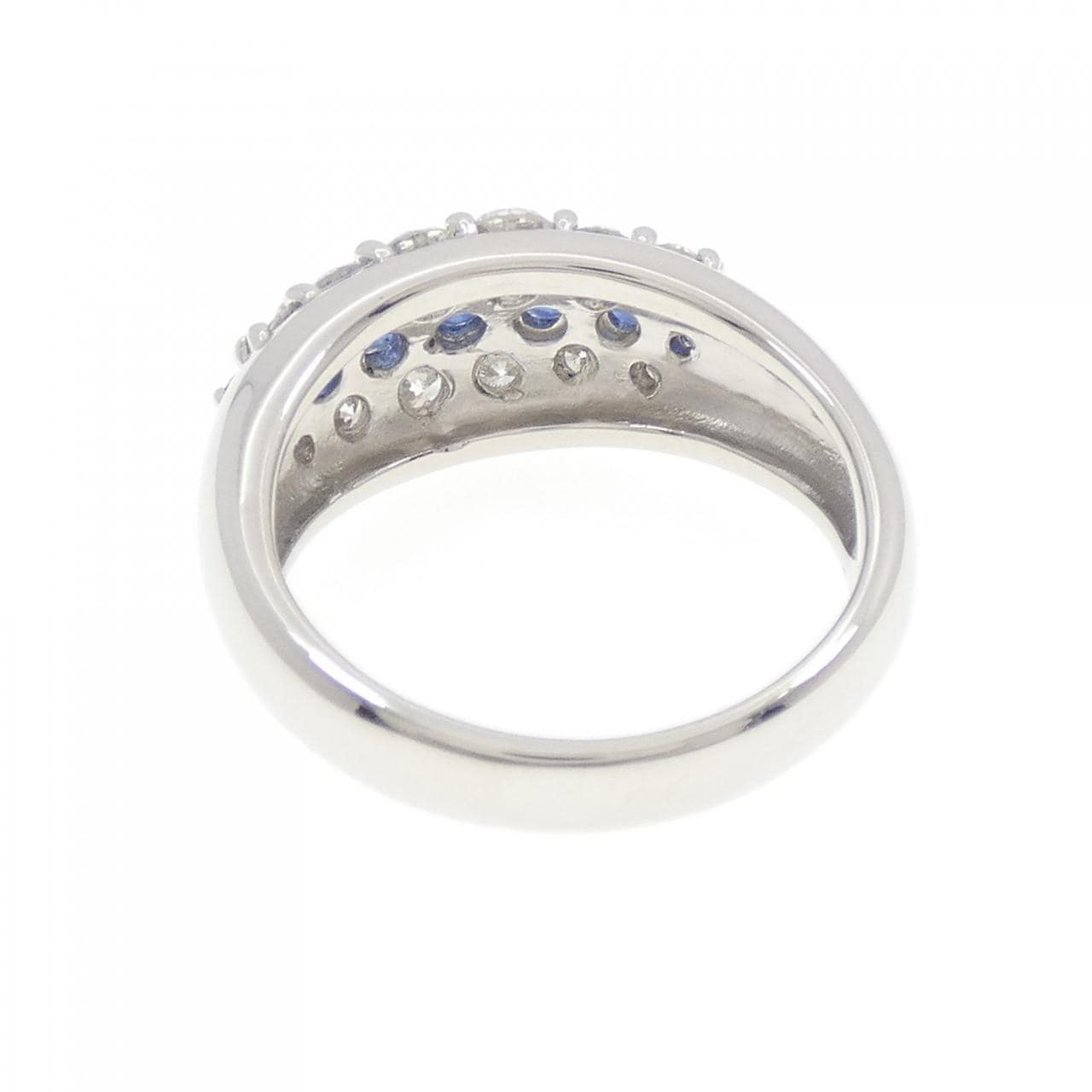 PT900 サファイヤ リング 0.65CT