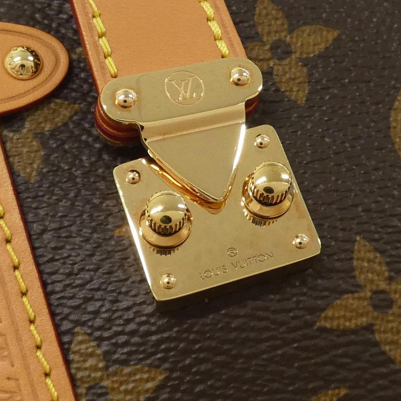 LOUIS VUITTON Monogram Side Trunk MM M46358 肩背包