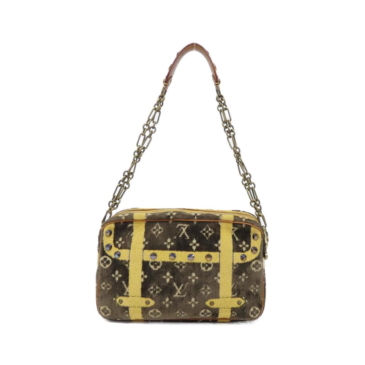 【ヴィンテージ】ルイヴィトン モノグラム トロンプルイユ トロカデロ M92711 ショルダーバッグ