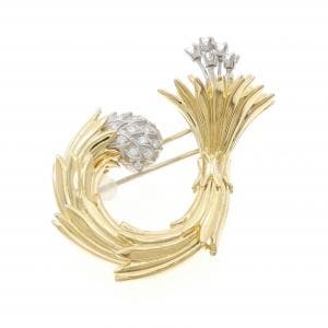 ティファニー ダイヤモンド ブローチ