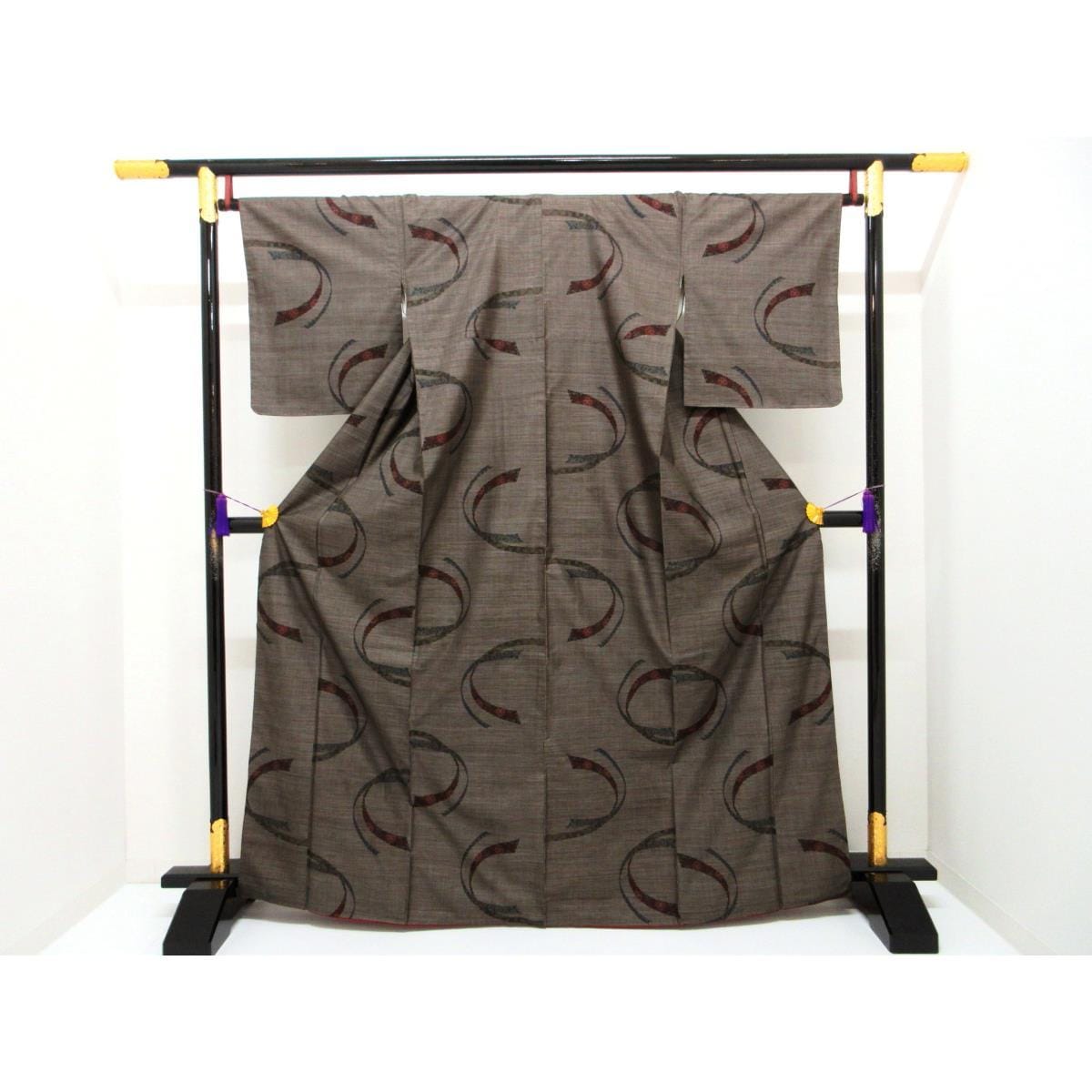 紬　九マルキ【大島紬】