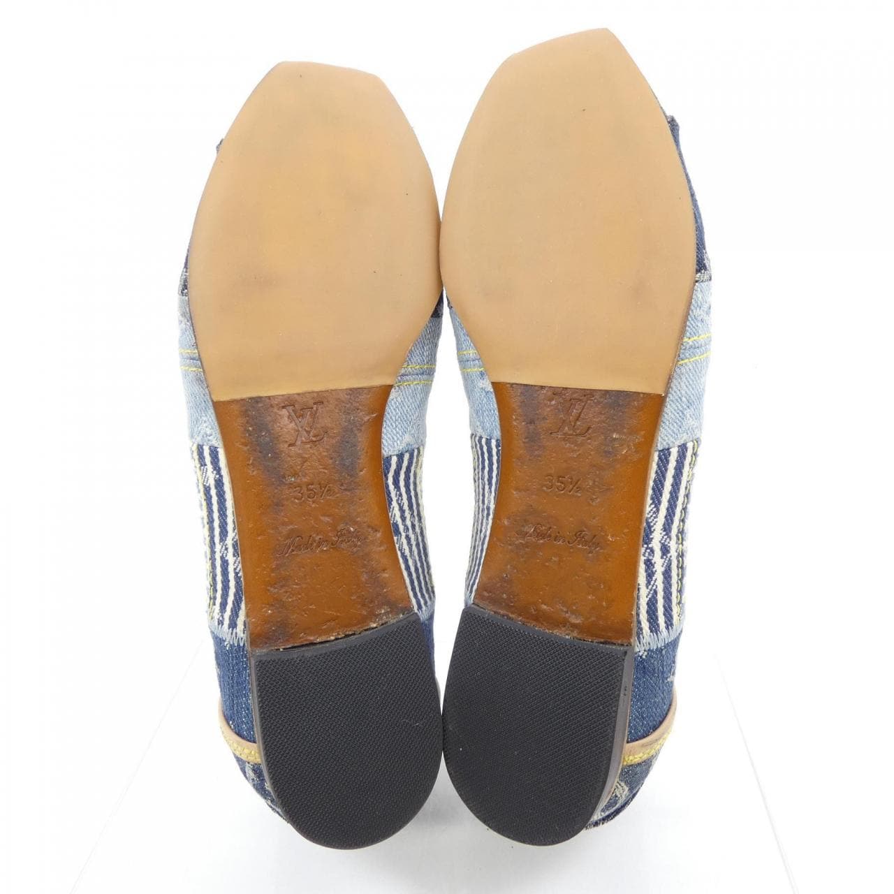 LOUIS VUITTON Vuitton NO0037 Flat Shoes