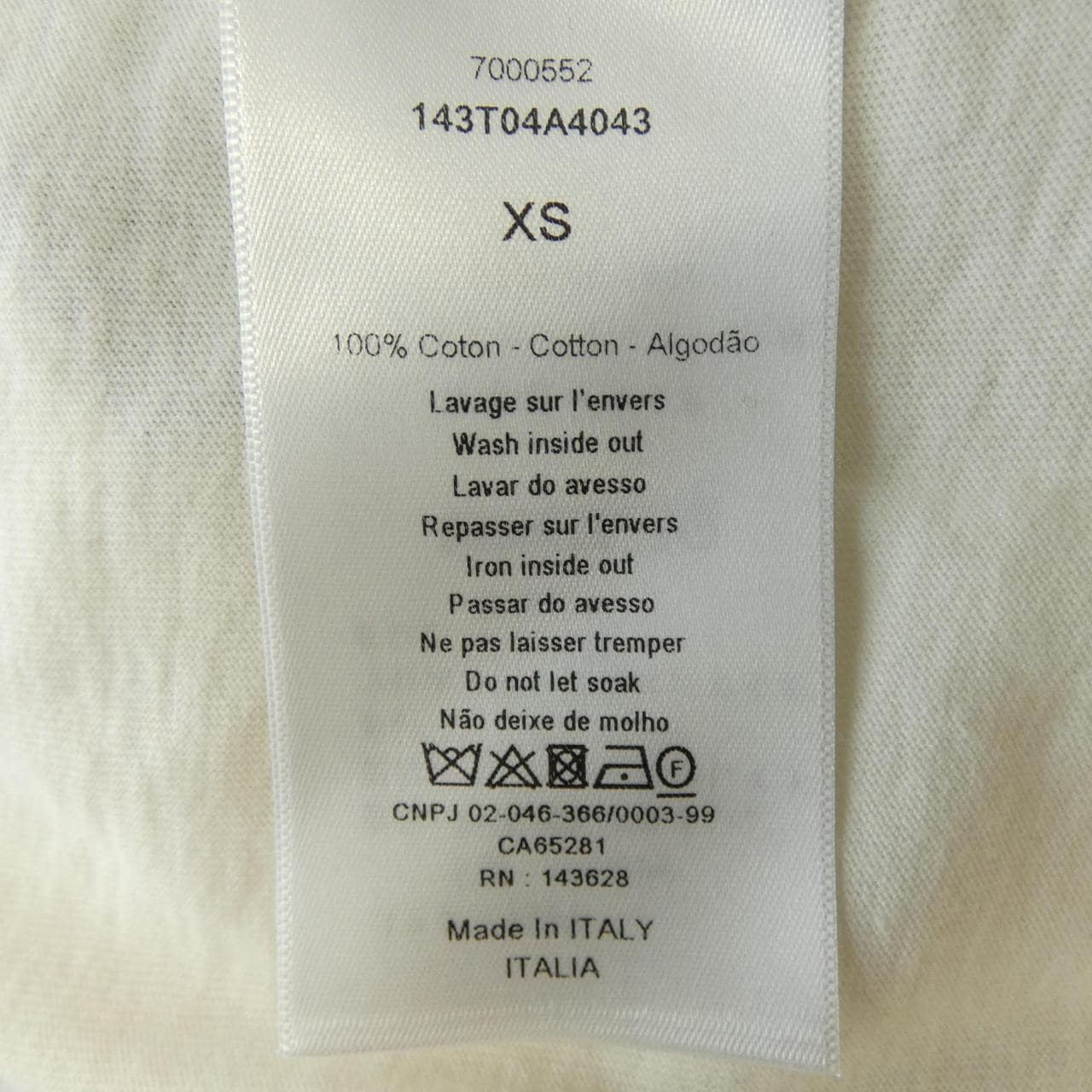 クリスチャンディオール CHRISTIAN DIOR シグネチャーバンド ESSENTIALS 143T04A4043 Tシャツ