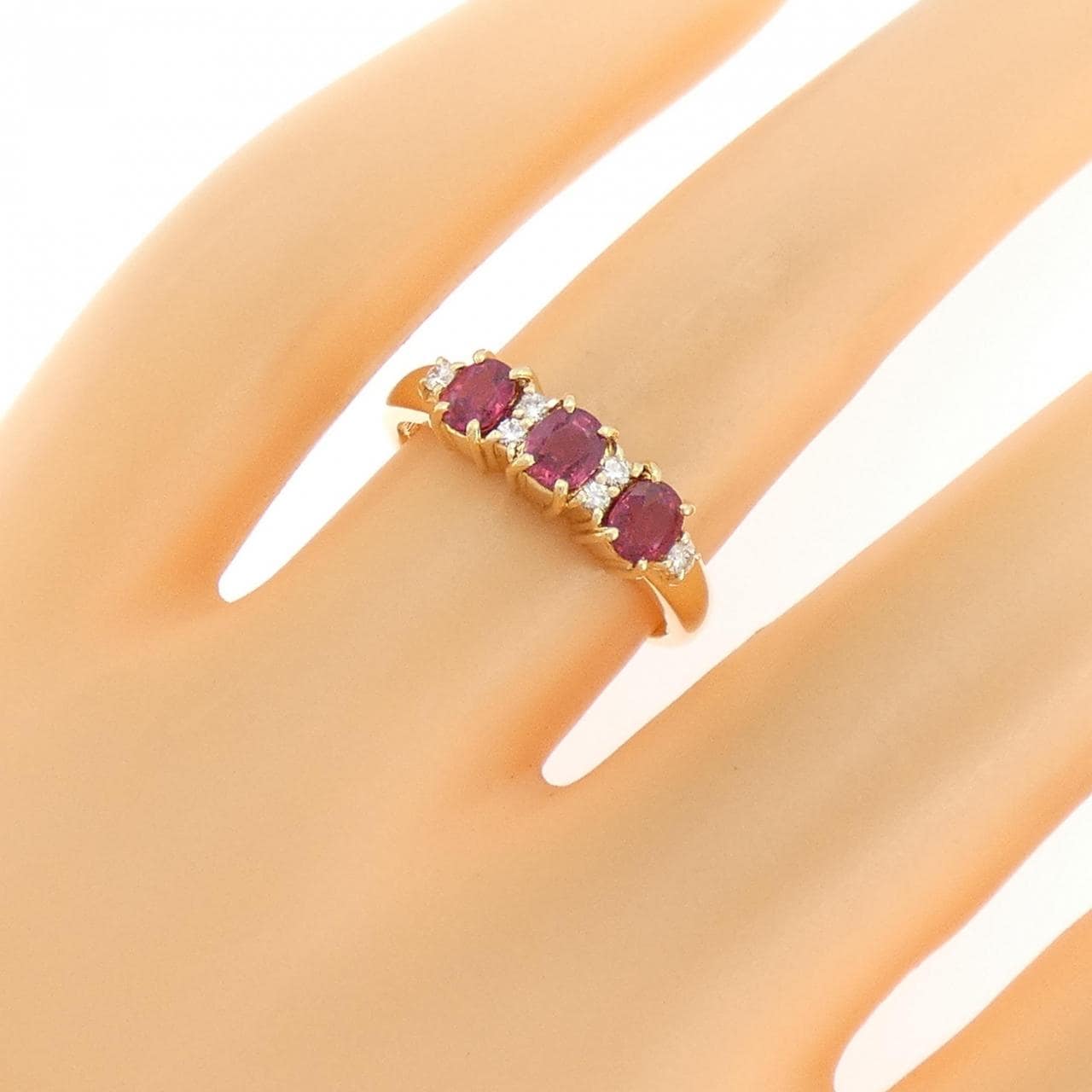 タサキ ルビー リング 0.83CT