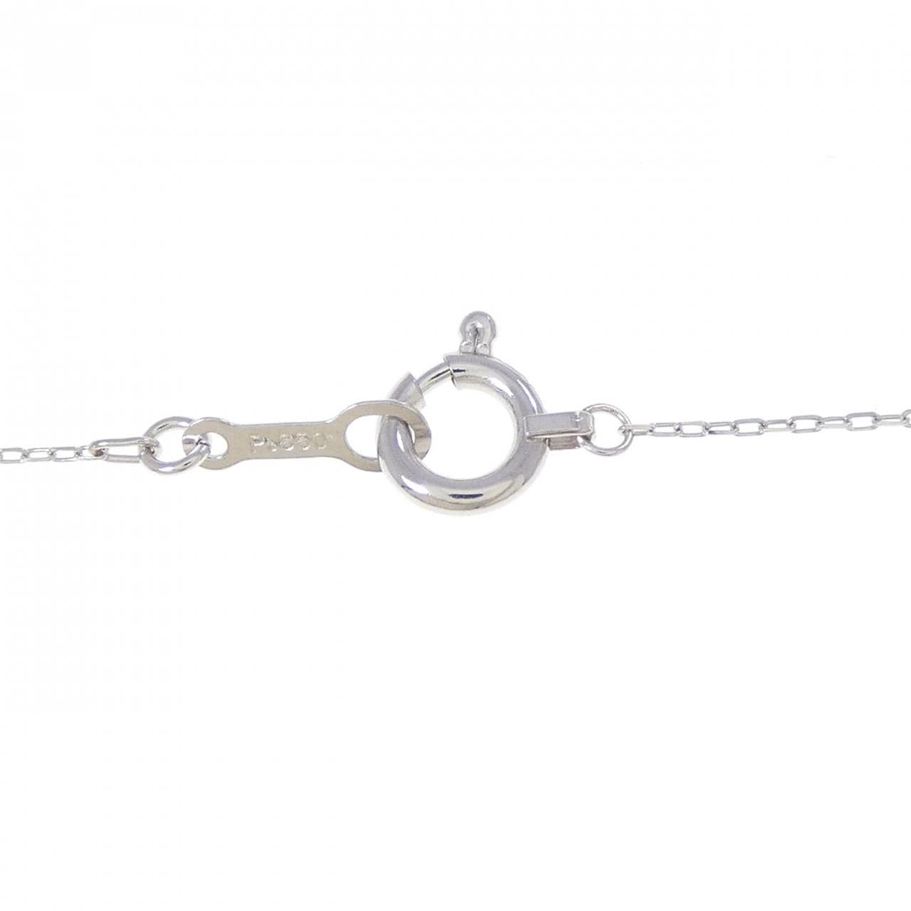 PT900/PT850 ダイヤモンド ネックレス 0.07CT