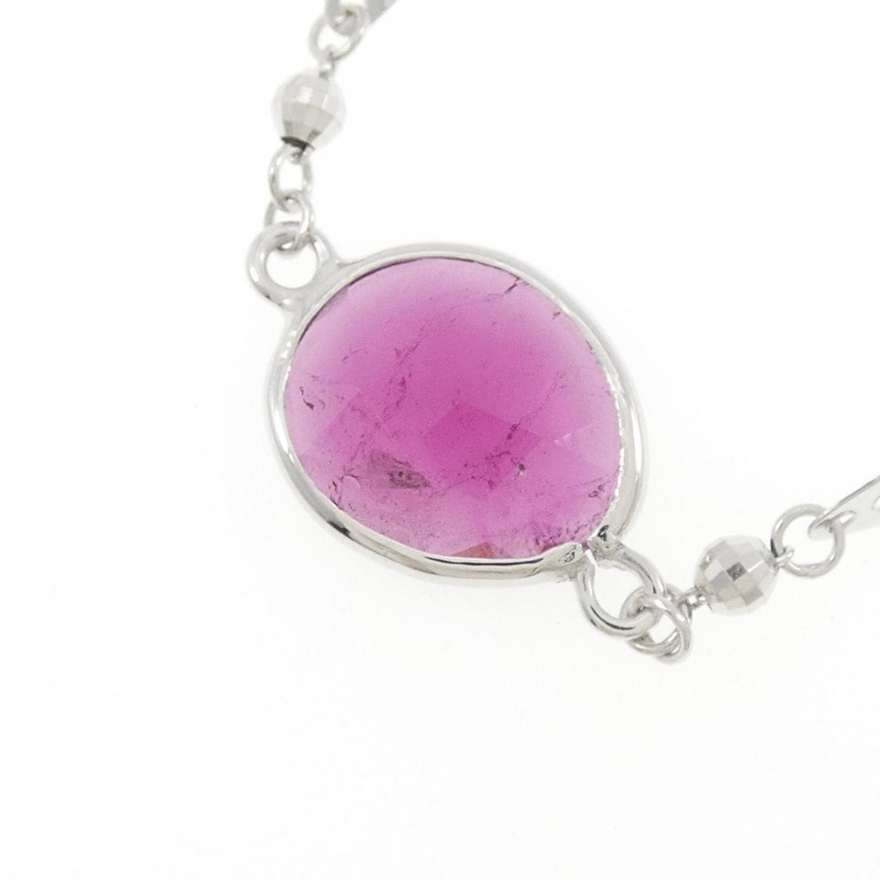 K18WG トルマリン ネックレス 7.50CT