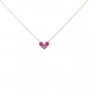 ポンテヴェキオ ルビー ネックレス 0.14CT