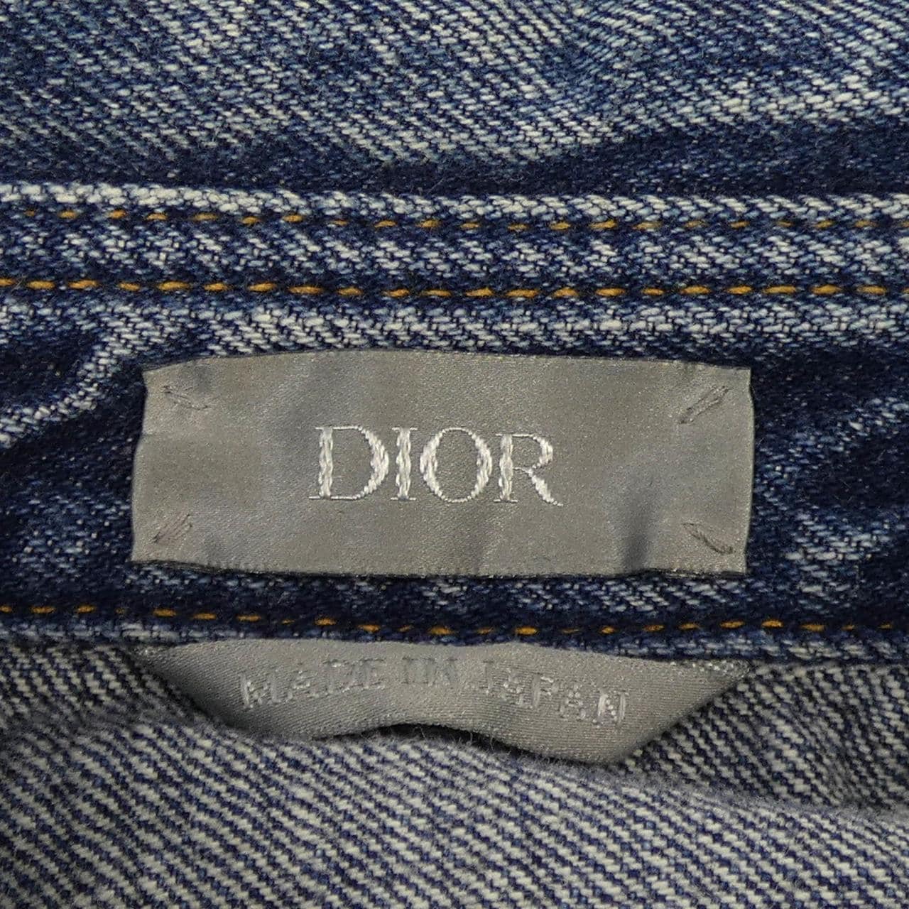 ディオール DIOR LILY OF THE VALLEY OVERSHIRT 493D493AY552 デニムジャケット
