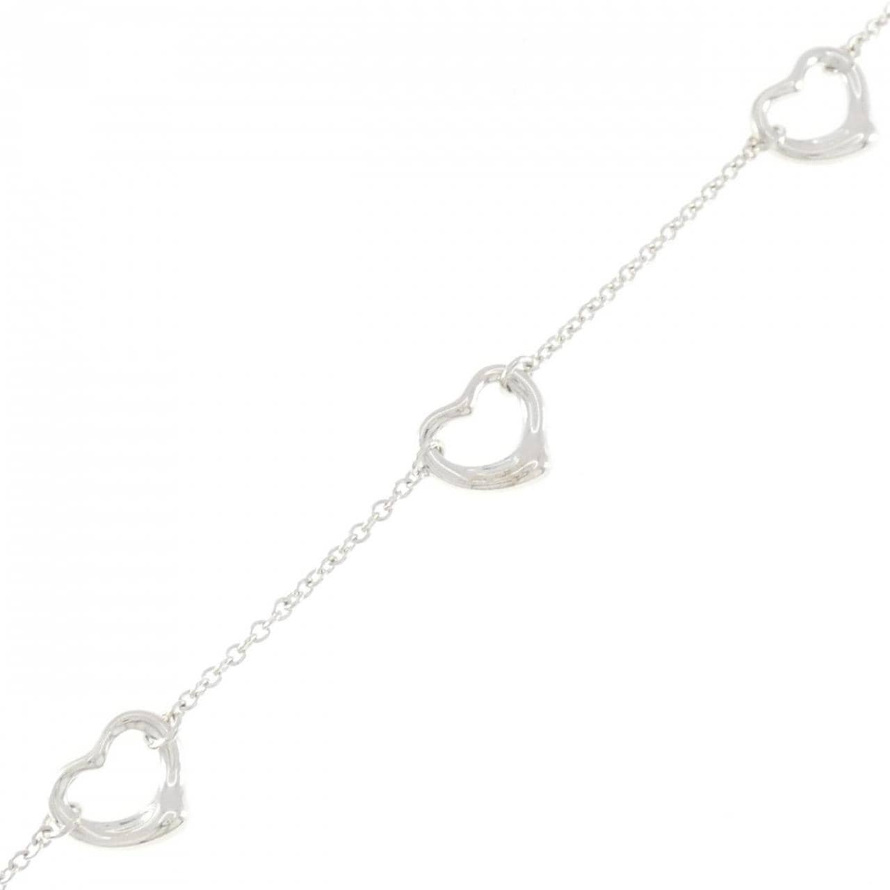 TIFFANY open heart 5P bracelet