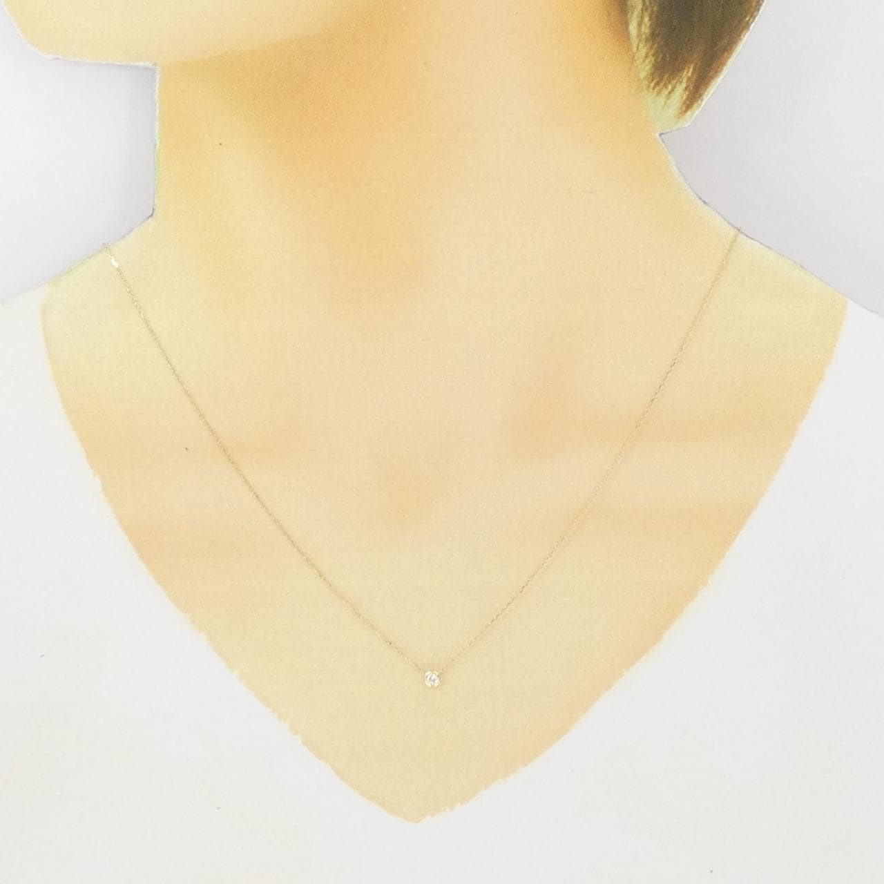 アーカー タッセ ネックレス 0.05CT