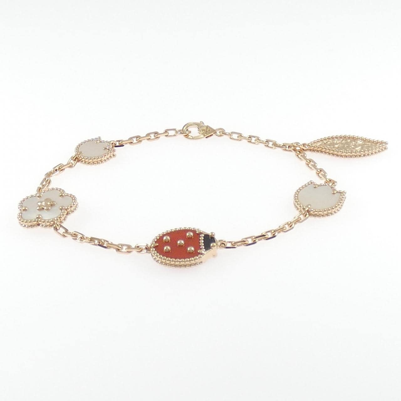 ヴァンクリーフ&アーペル ラッキー スプリング 5モチーフ ブレスレット