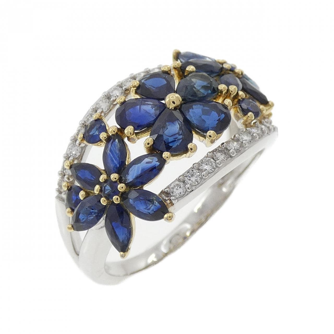 ジーエスティービー サファイヤ リング 2.00CT