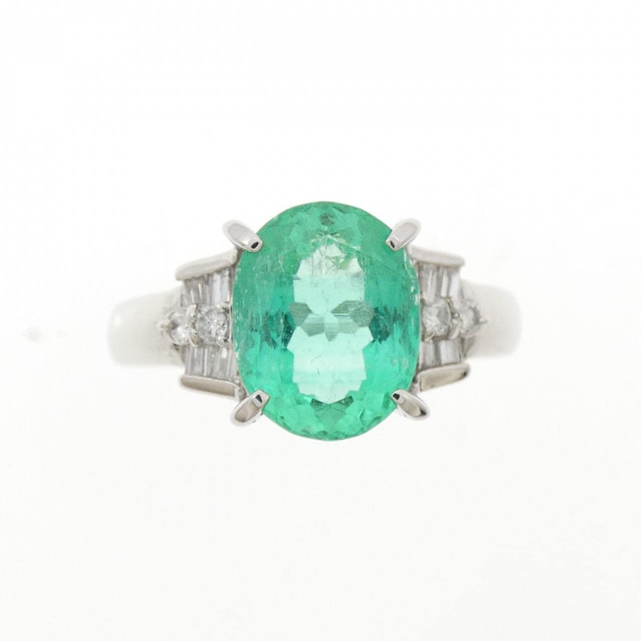 PT900 エメラルド リング 2.29CT