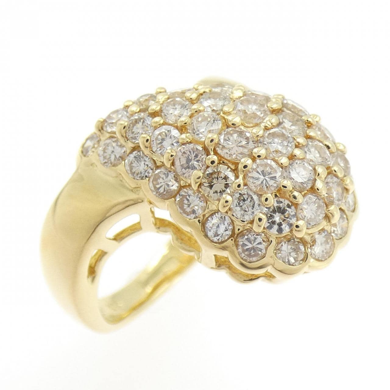 K18YG ダイヤモンド リング 1.50CT