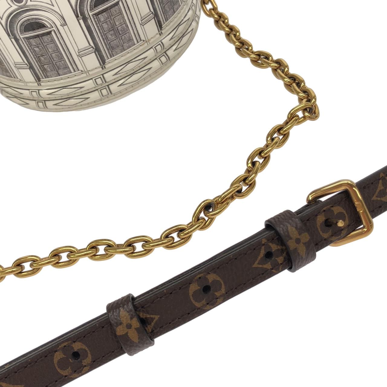 ルイヴィトン モノグラム(LV X フォルナセッティ) カンヌ M59143 ショルダーバッグ