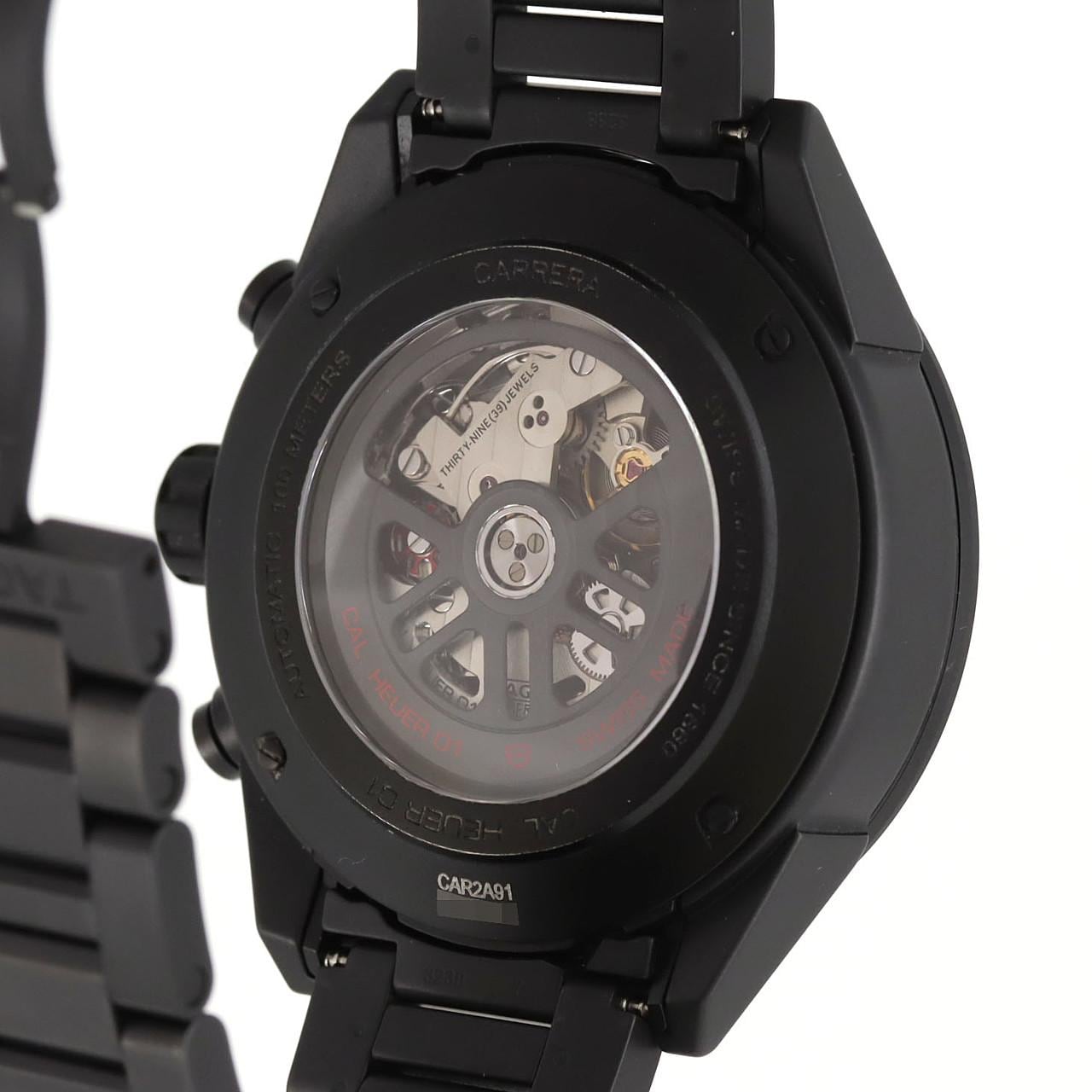 TAG Heuer Carrera Caliber Heuer 01 Chronograph CAR2A91.BH0742 Ceramic Automatic