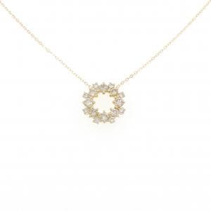 K18YG ダイヤモンド ネックレス 0.60CT