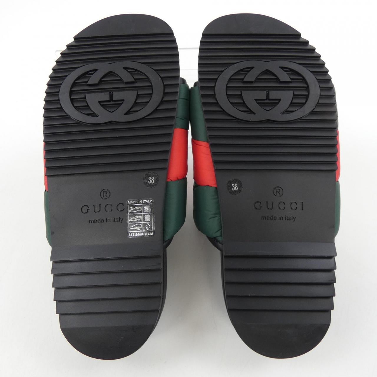 グッチ GUCCI パデットウエブスライドサンダル 700320 サンダル