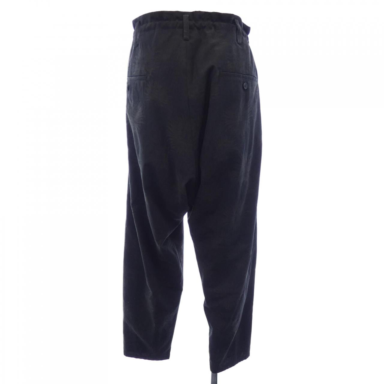 yohji yamamotoプールオム 腰巻ドレープパンツ　はち yohji yamamoto - pour homme 腰巻ドレープP / HJ-P19-100