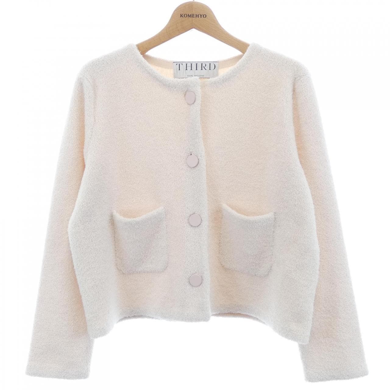 THIRD MAGAZINE ノーカラージャケット