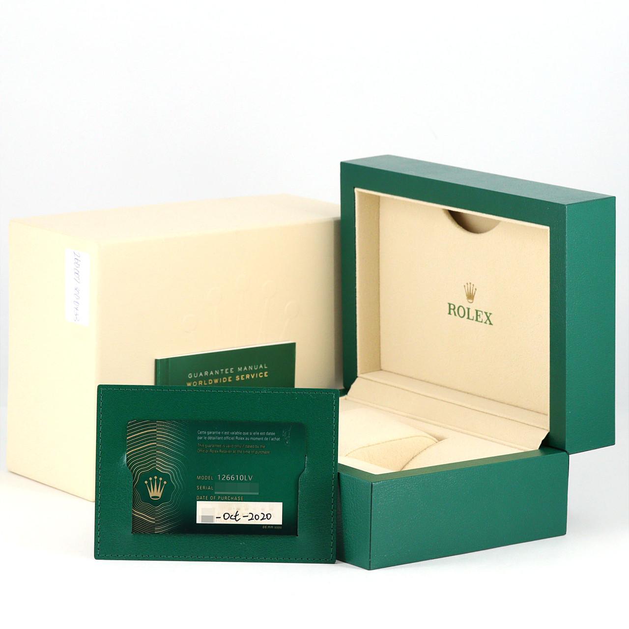 ロレックス サブマリーナーデイト 126610LV SS 自動巻 ランダム番