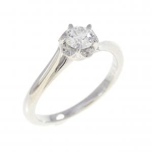 PT950 ダイヤモンド リング 0.267CT F VVS2 3EXT H＆C