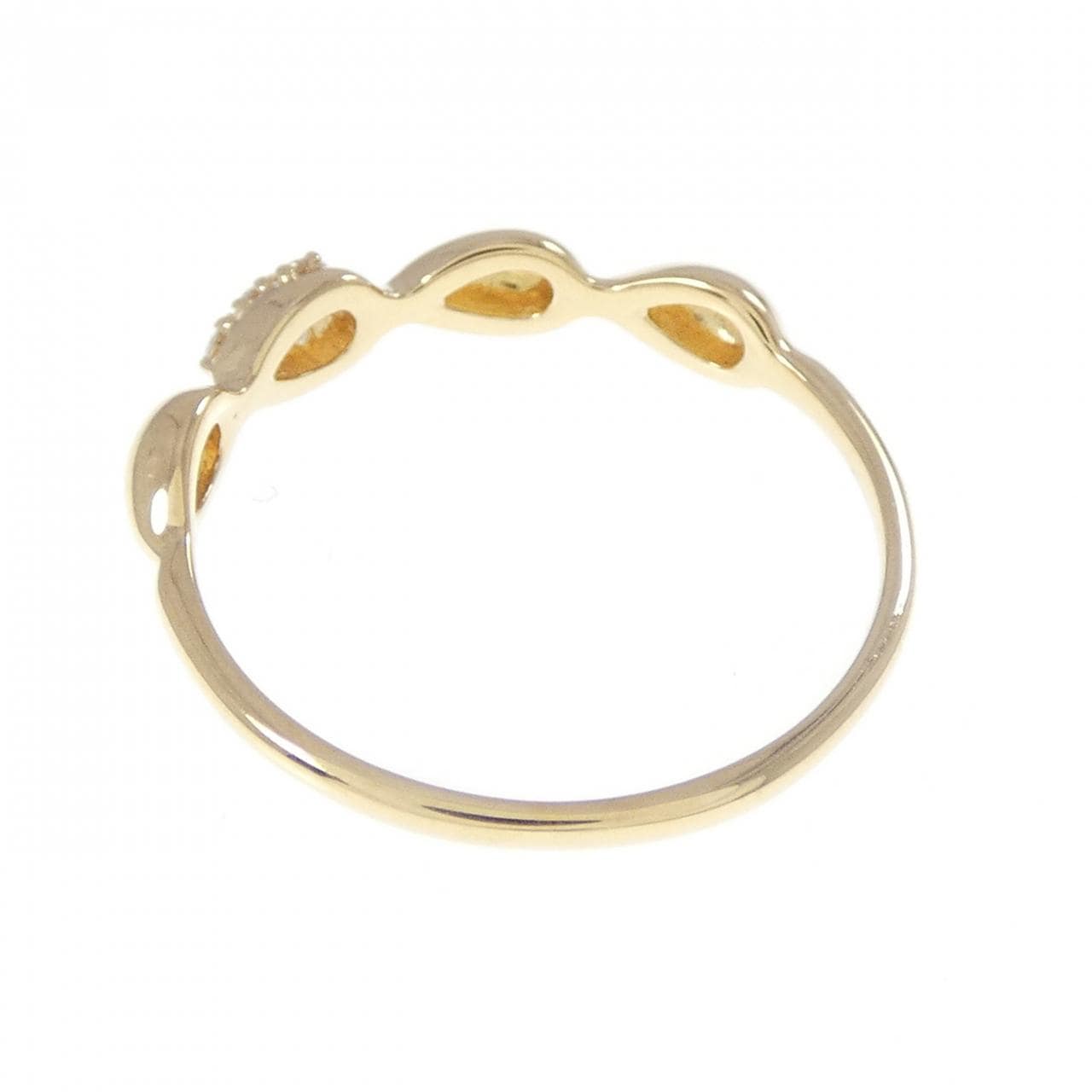 K18YG ダイヤモンド リング