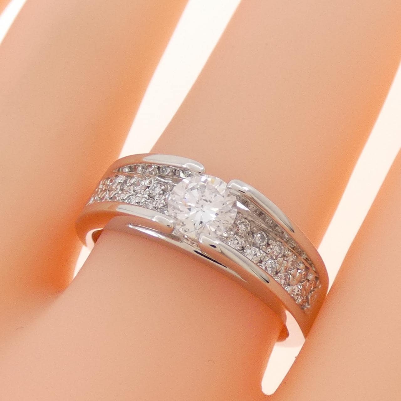 PT900 ダイヤモンド リング 0.511CT