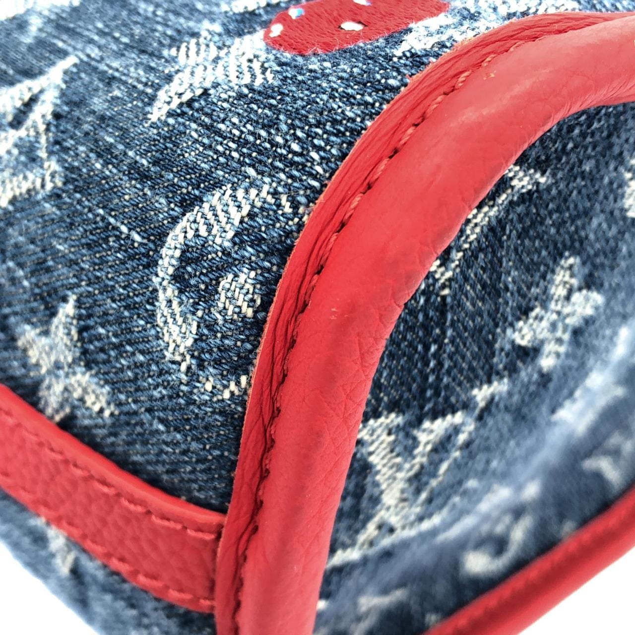 ルイヴィトン モノグラム チェリー デニム(LV X TM) ネヴァーフル インサイドアウトBB M14997 バッグ