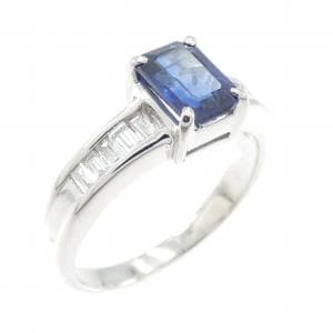 PT900 サファイヤ リング 1.11CT