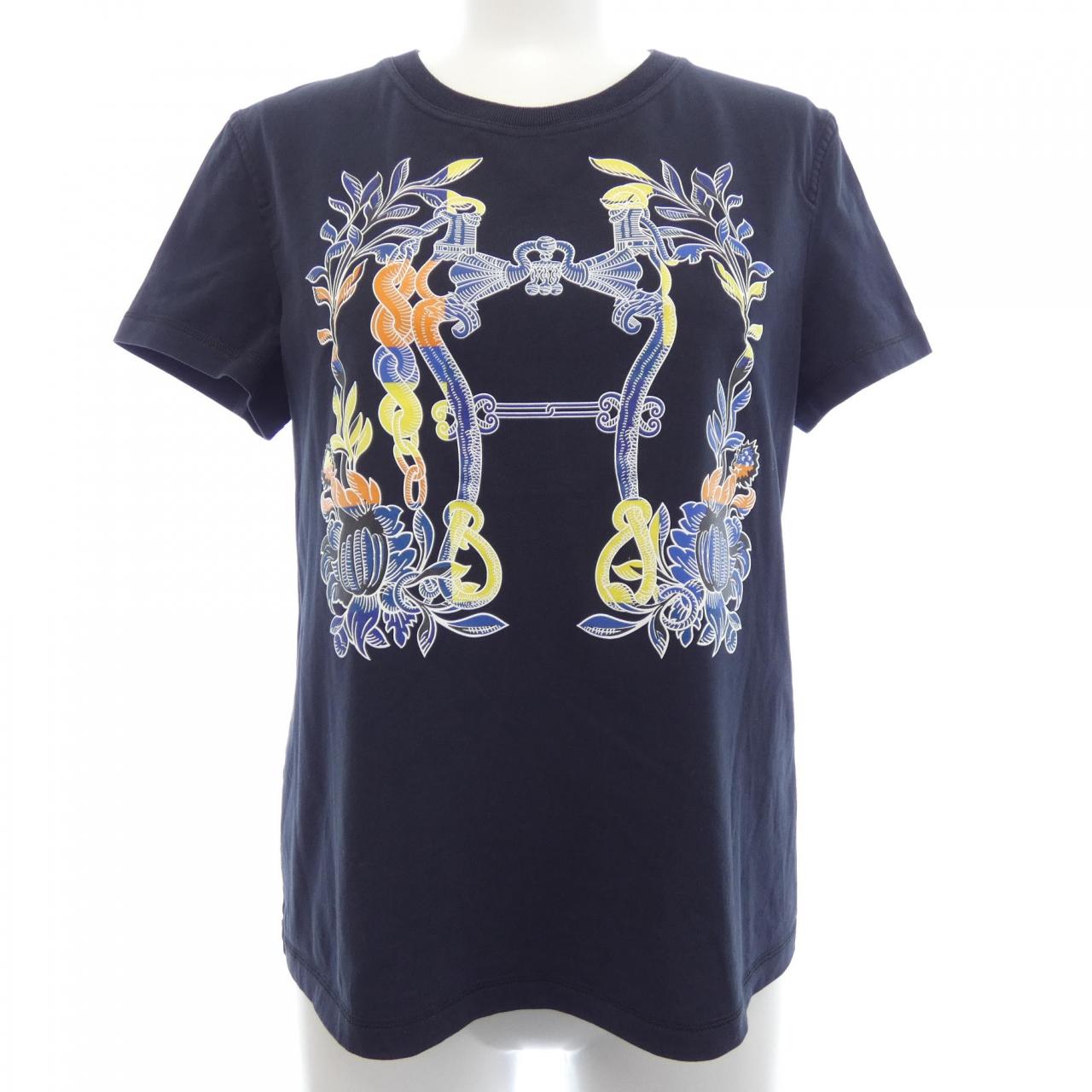 エルメス HERMES DELLA CAVALLERIA 4E4629DA カルトゥッシュ Tシャツ