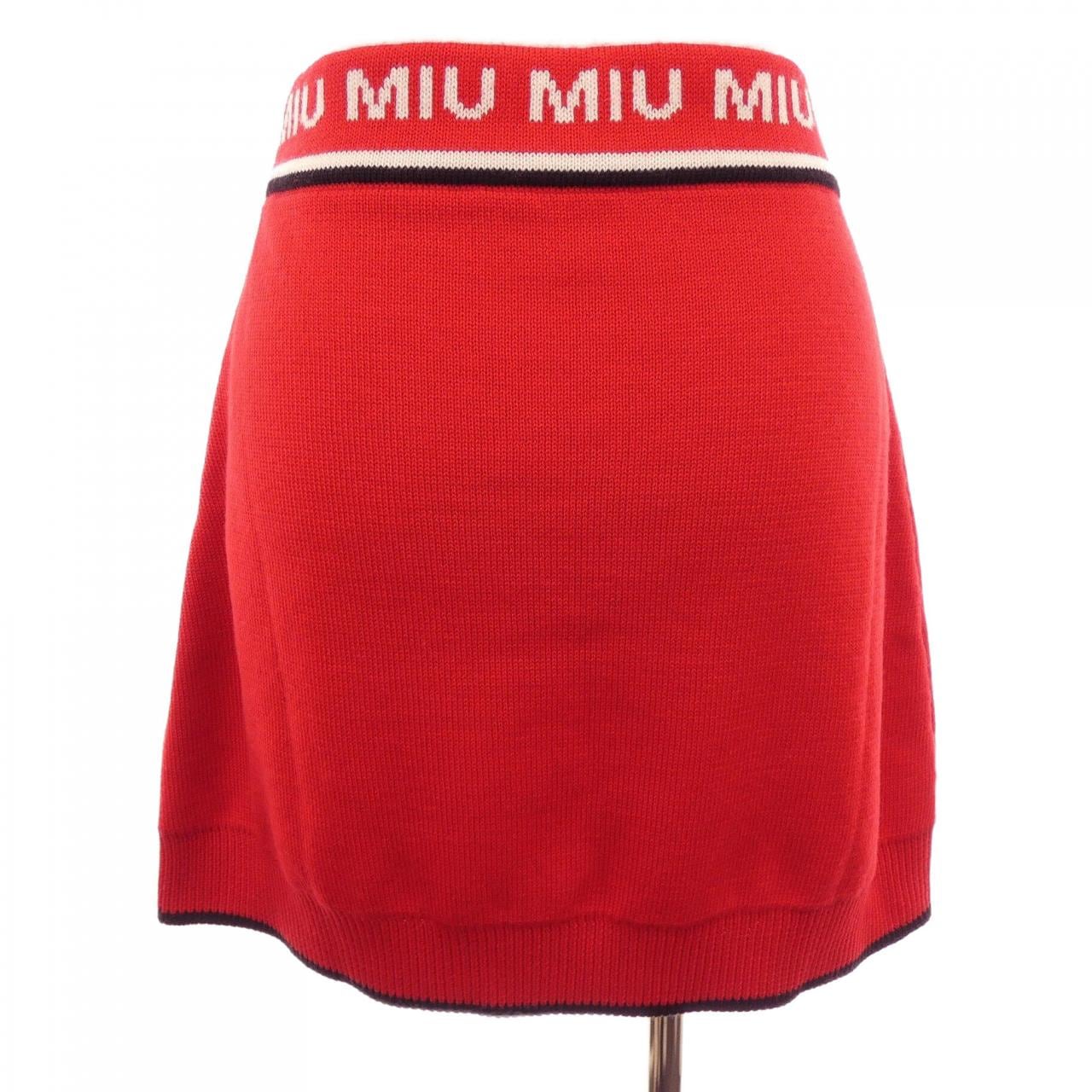 ミュウミュウ MIU MIU MMG310 1V8X スカート
