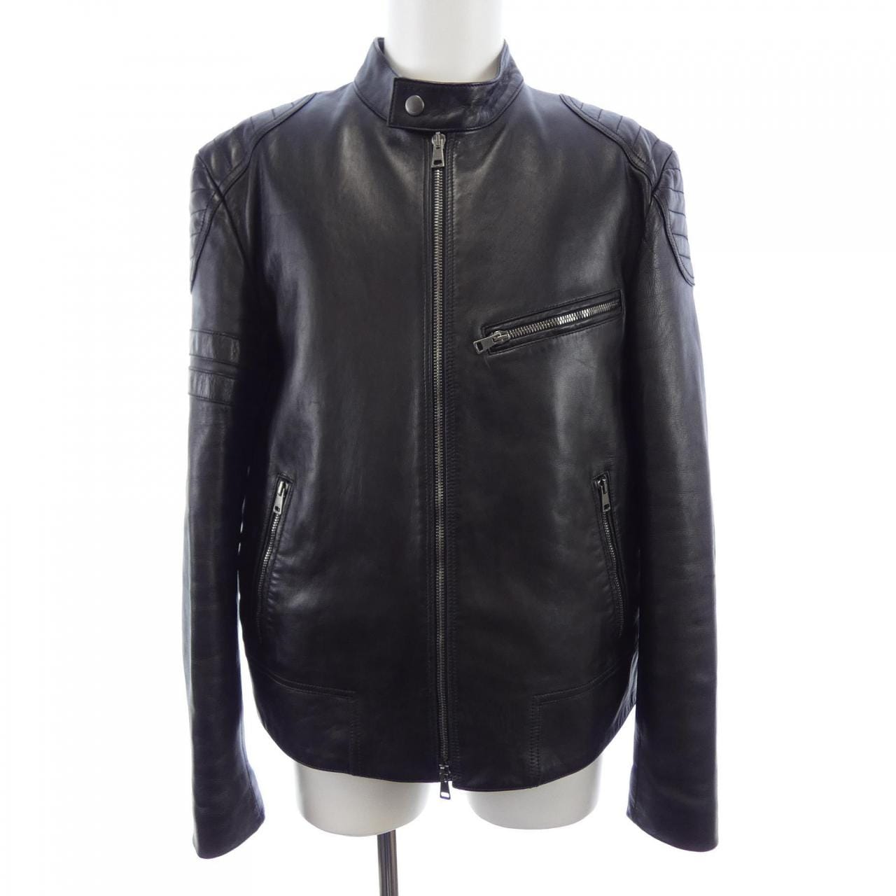 グッチ GUCCI 356251 XN166 レザーライダースジャケット