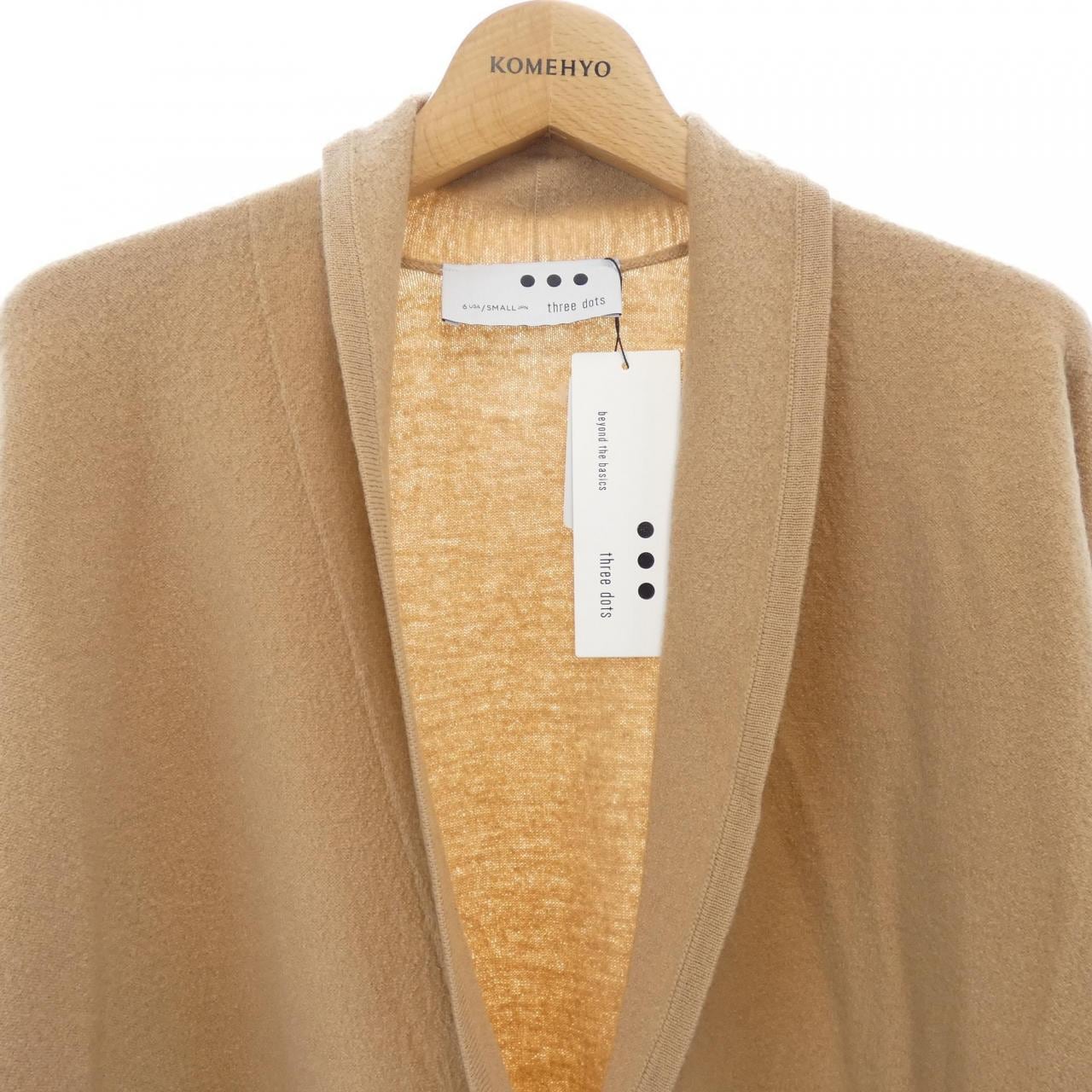 スリードッツ THREE DOTS AO28 FW7003Y コート