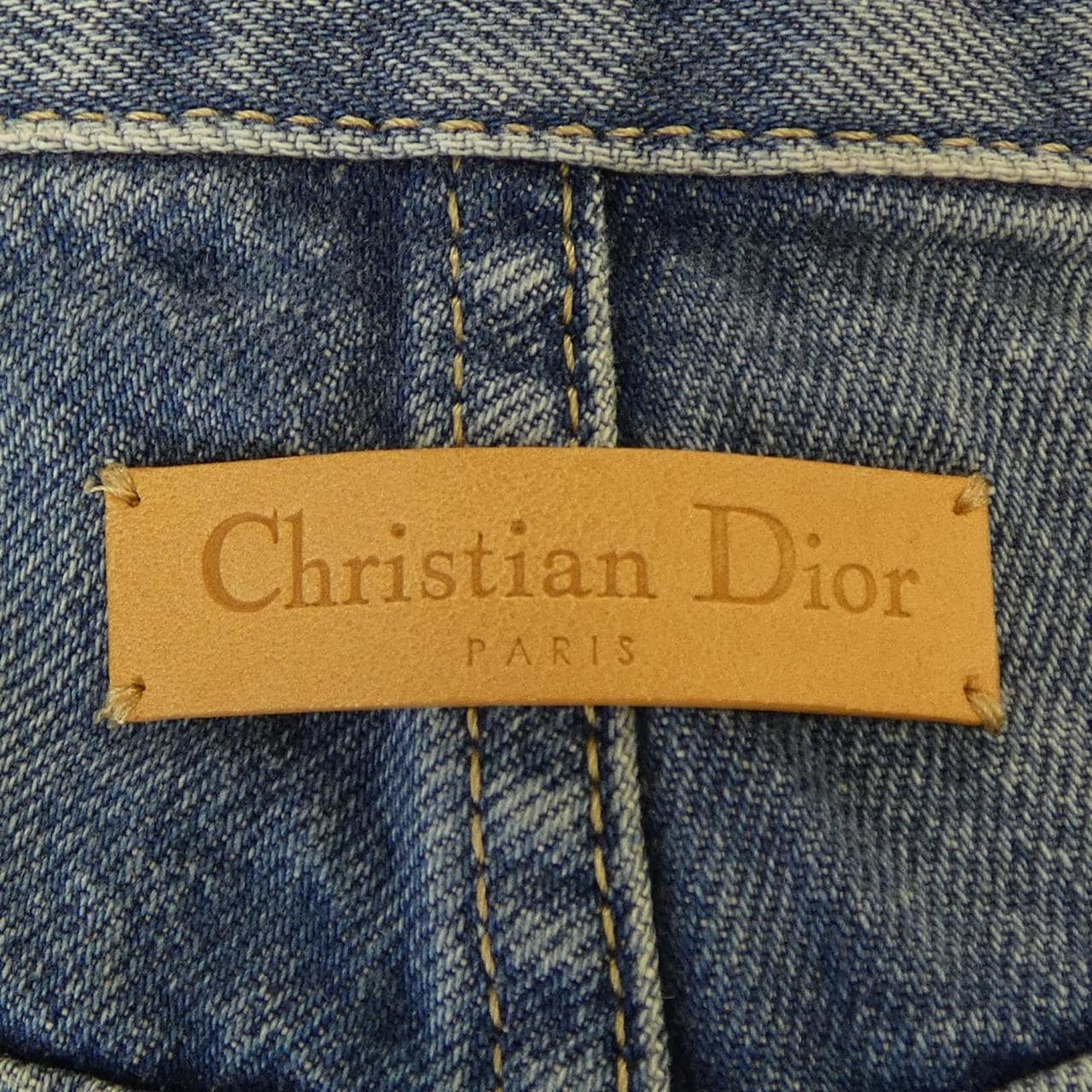 クリスチャンディオール CHRISTIAN DIOR ヴィンテージ エフェクト コットンデニム フレア ジーンズ 542P94A3075 ジーンズ