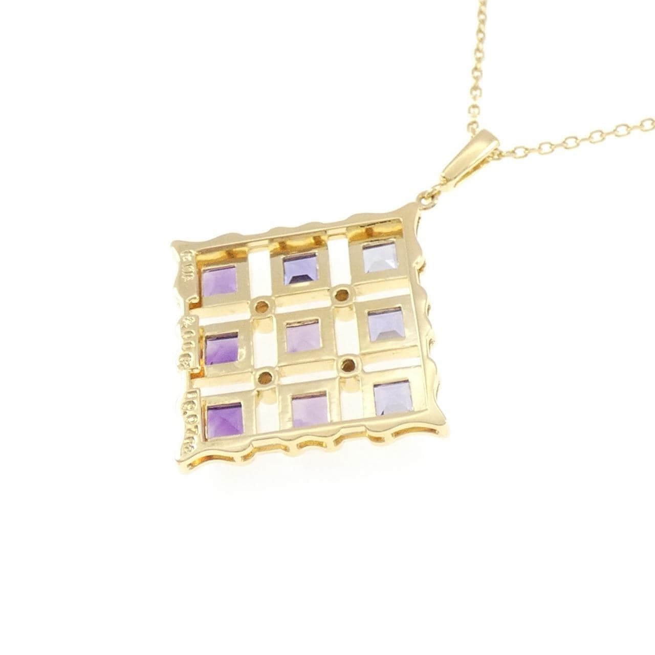 ミキモト カラーストーン ネックレス