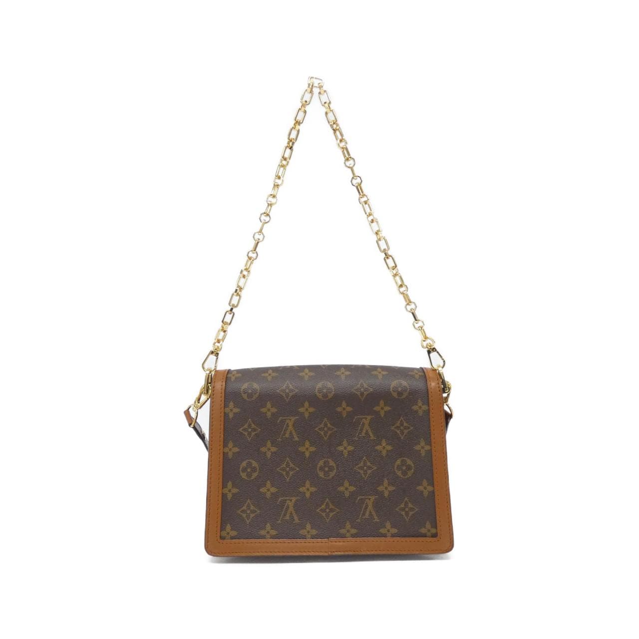 LOUIS VUITTON Monogram Reverse Dauphine MM M44391 Shoulder Bag