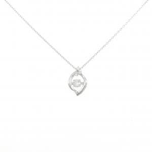K18WG ダイヤモンド ネックレス 0.18CT