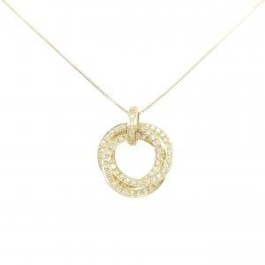 K18YG ダイヤモンド ネックレス 1.01CT
